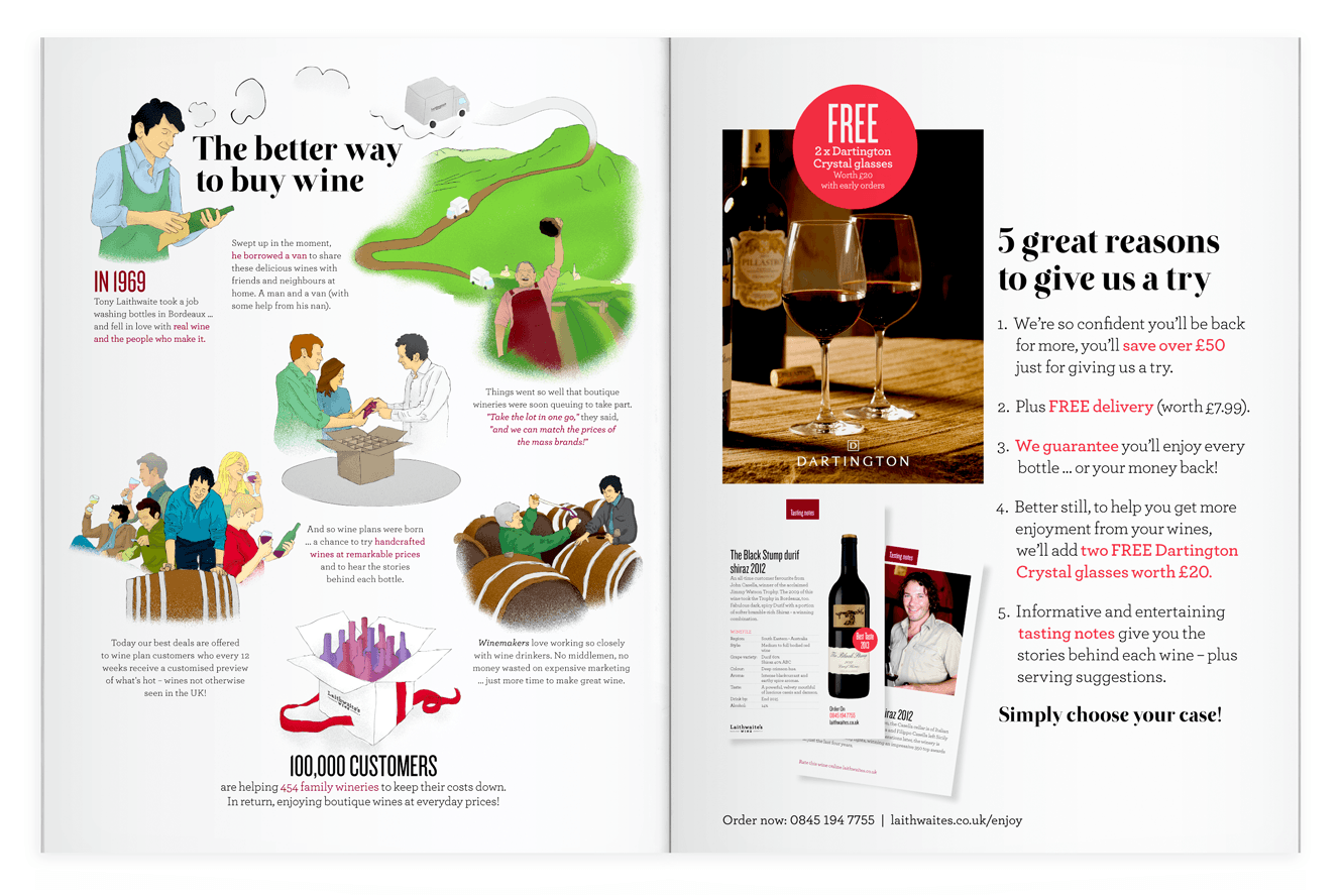The Journey Of Discovery For Laithwaite's Wines By &&& Creative