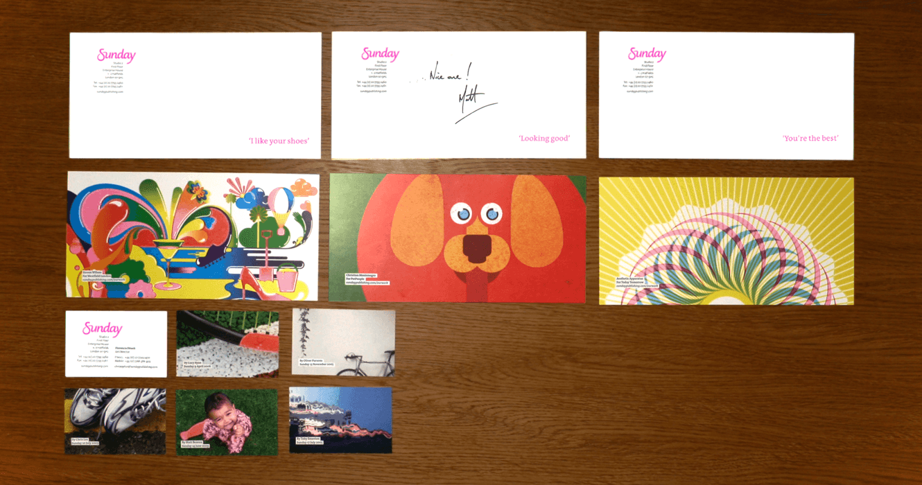 Brand Identity Sunday Publishing Ltd.