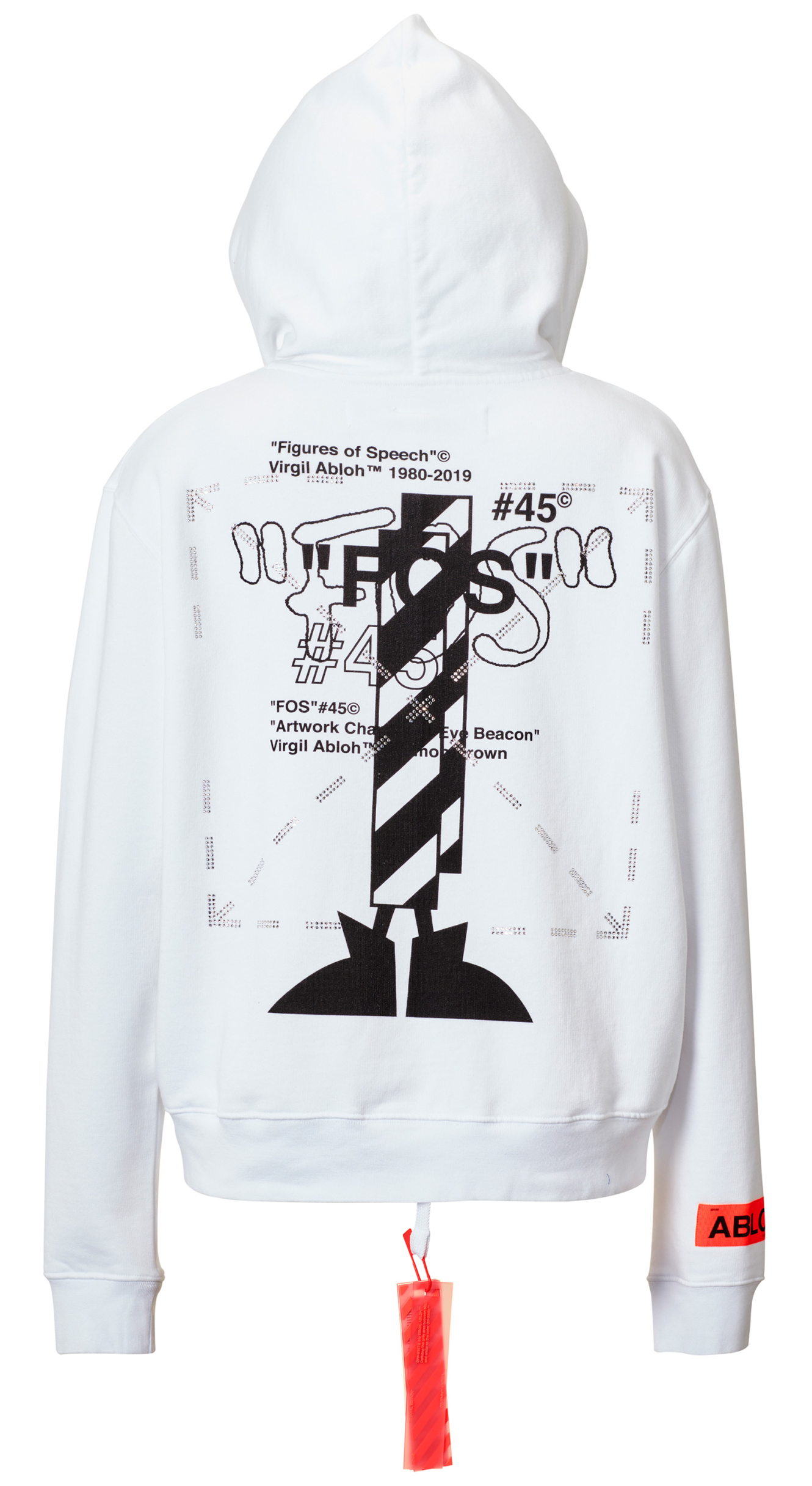 off white mykonos hoodie